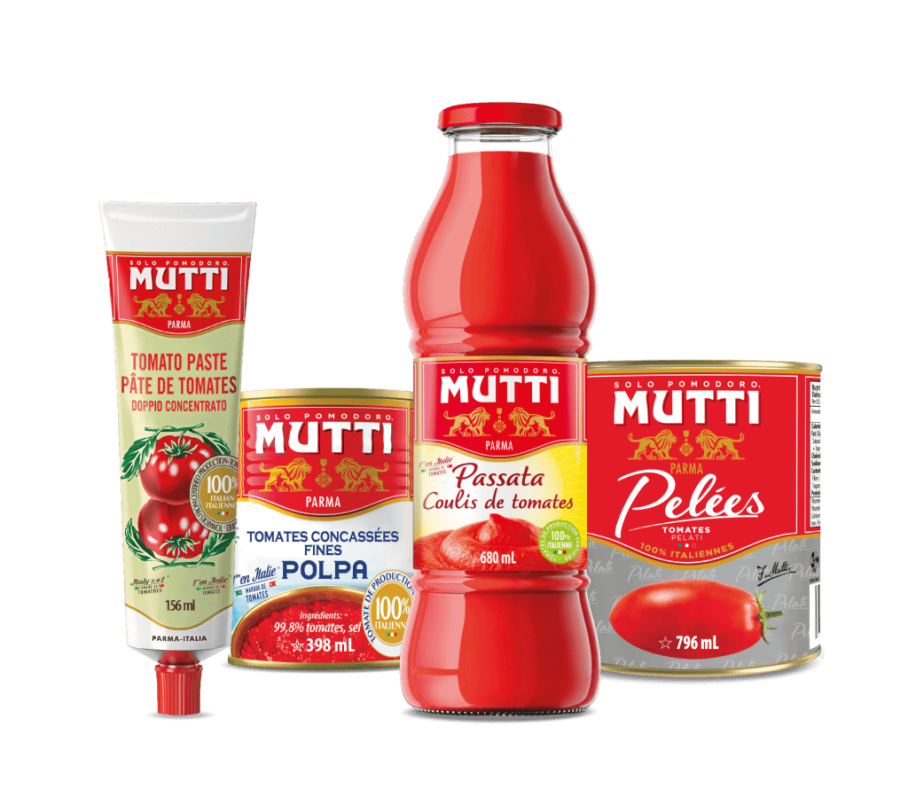 Mutti Pomodoro Exclusivement Les Meilleures Tomates Italiennes